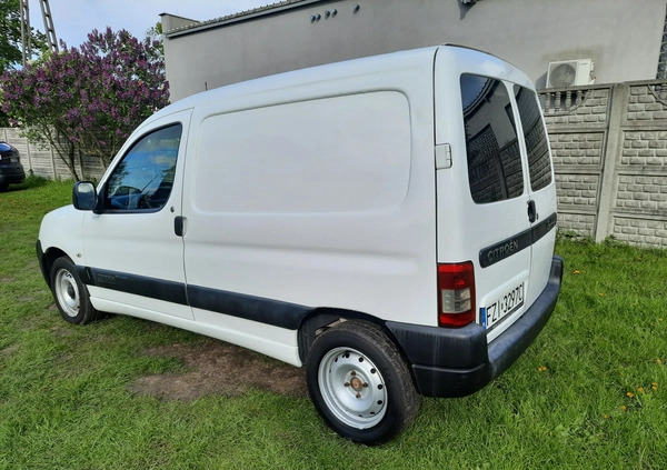Citroen Berlingo cena 8700 przebieg: 259000, rok produkcji 2007 z Sulechów małe 67